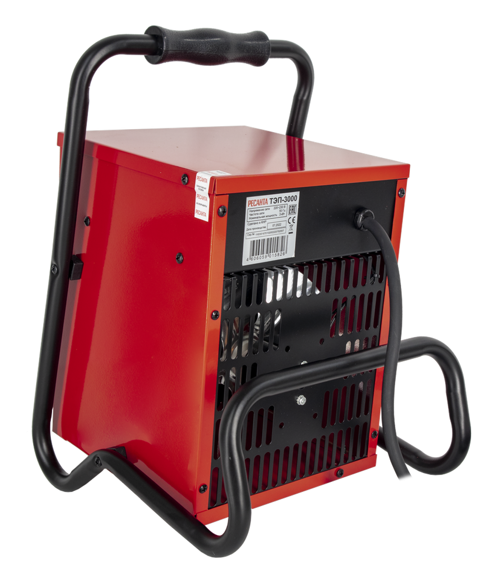 Электрический тепловентилятор РЕСАНТА ТЭП-3000 - [3 кВт / 220В]