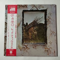 Винтажная виниловая пластинка LP Led Zeppelin IV (Japan 1976) (Obi) The Battle Of Evermore