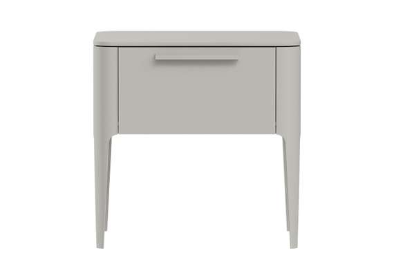 Тумба прикроватная Type 1 ящик (серо-бежевый)