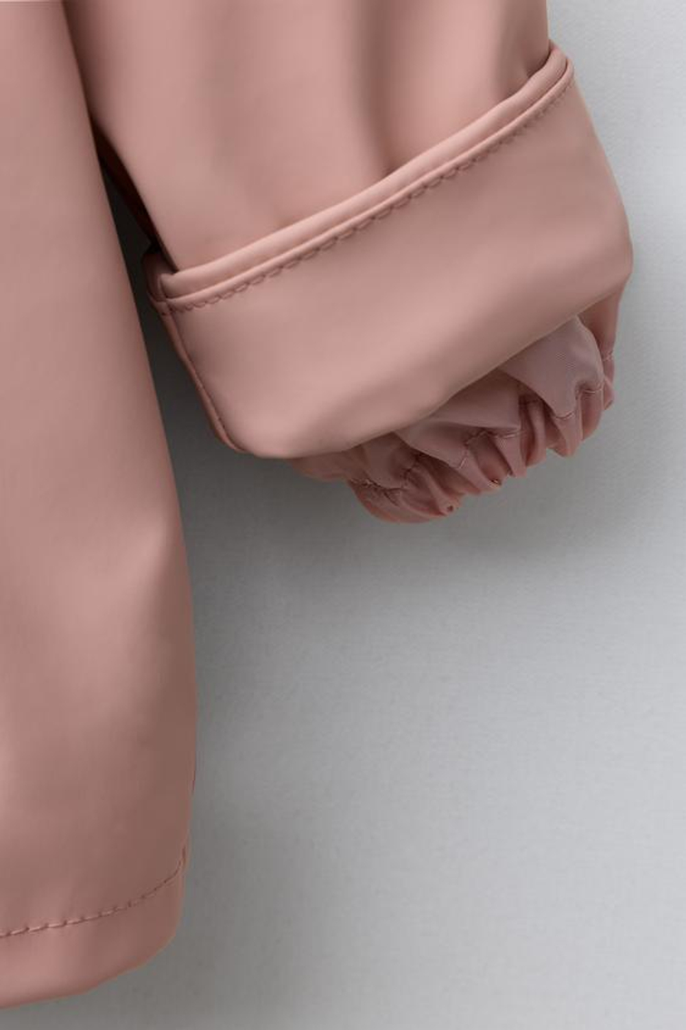 ZARA ПРОРЕЗИНЕННАЯ КУРТКА WATER REPELLENT, РОЗОВЫЙ