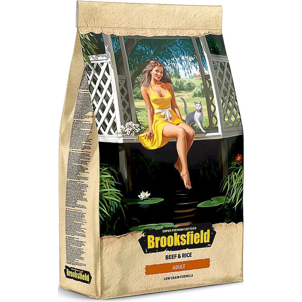 BROOKSFIELD Adult Cat Beef Сухой корм для взрослых кошек 6кг Говядина/рис