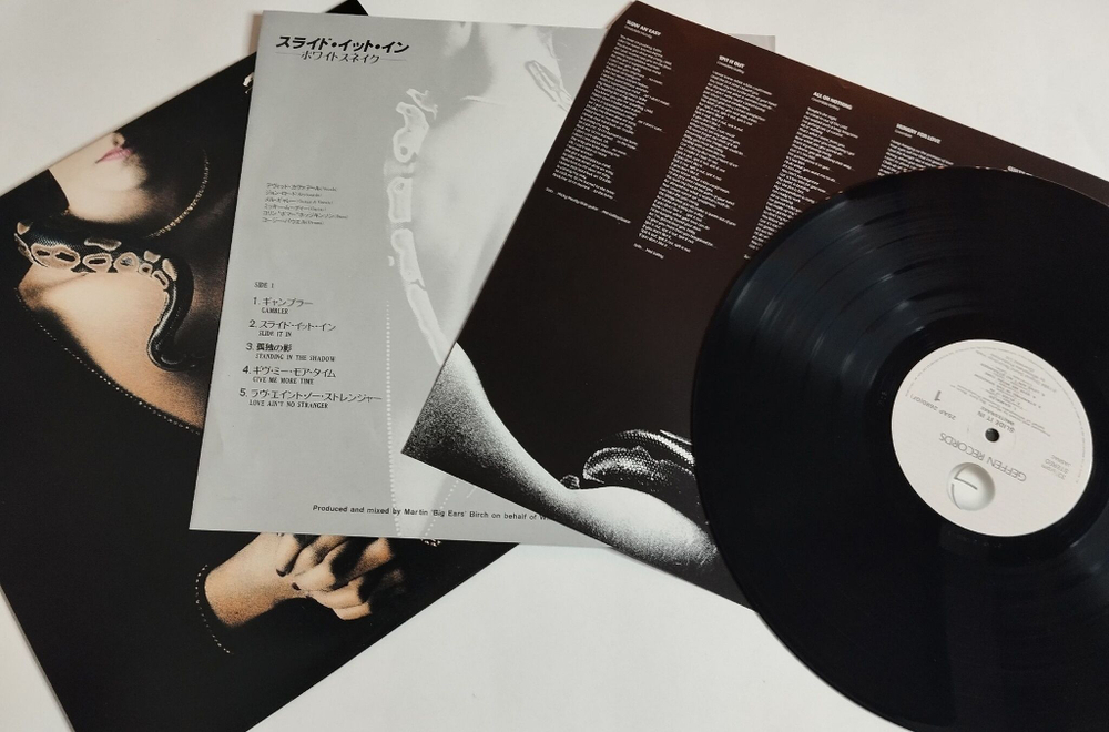 Винтажная виниловая пластинка LP Whitesnake Slide It In (Japan 1984) (No Obi) (EX)