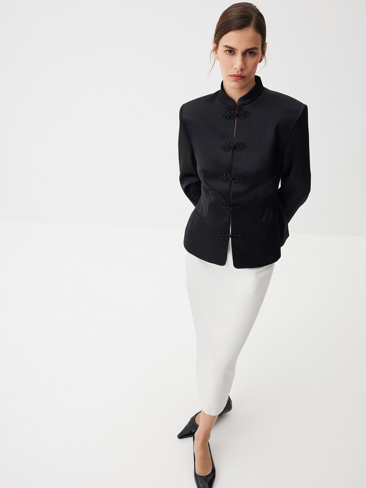 Жакет с сатиновым блеском Eastern Muse