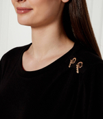 Блузка Liu Jo Sport - черный(TF4094 JS360)