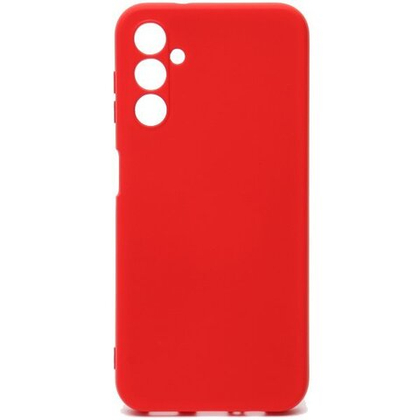 Накладка Samsung A14 4G/5G силикон матовый красный Soft Case Zibelino