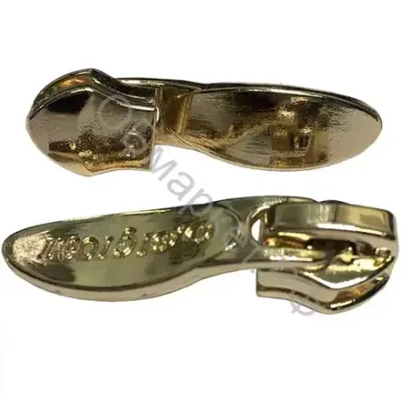 Бегунок спираль №7 автомат JX D.Bigioni, золото