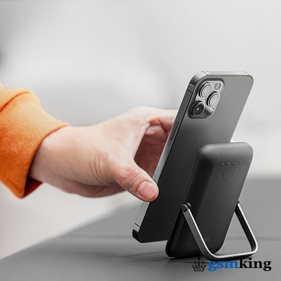 Uniq Hoveo 5000W Magnetic wireless 15W USB-C PD 20W with stand 5000 мАч Gray