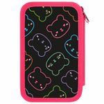 Пенал ПИФАГОР, 3 отделения, ламинированный картон, 19х11 см, "Bears", 273487
