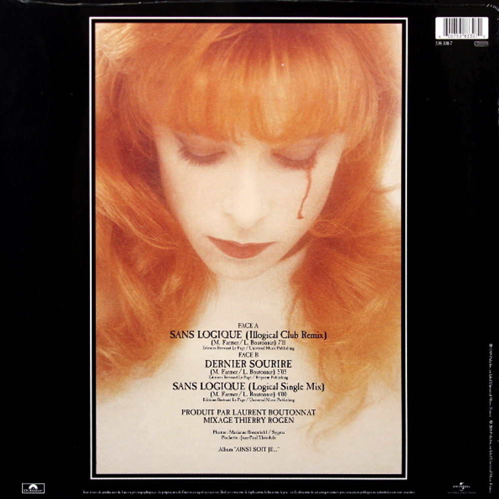 Mylene Farmer / Sans Logique (12" Vinyl Single)