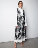 Топ-украшение из бусин и пайеток черный