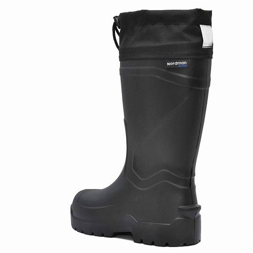 Сапоги мужские из ЭВА Nordman Active Pro до -30С ,с вкладышем (черные/олива)