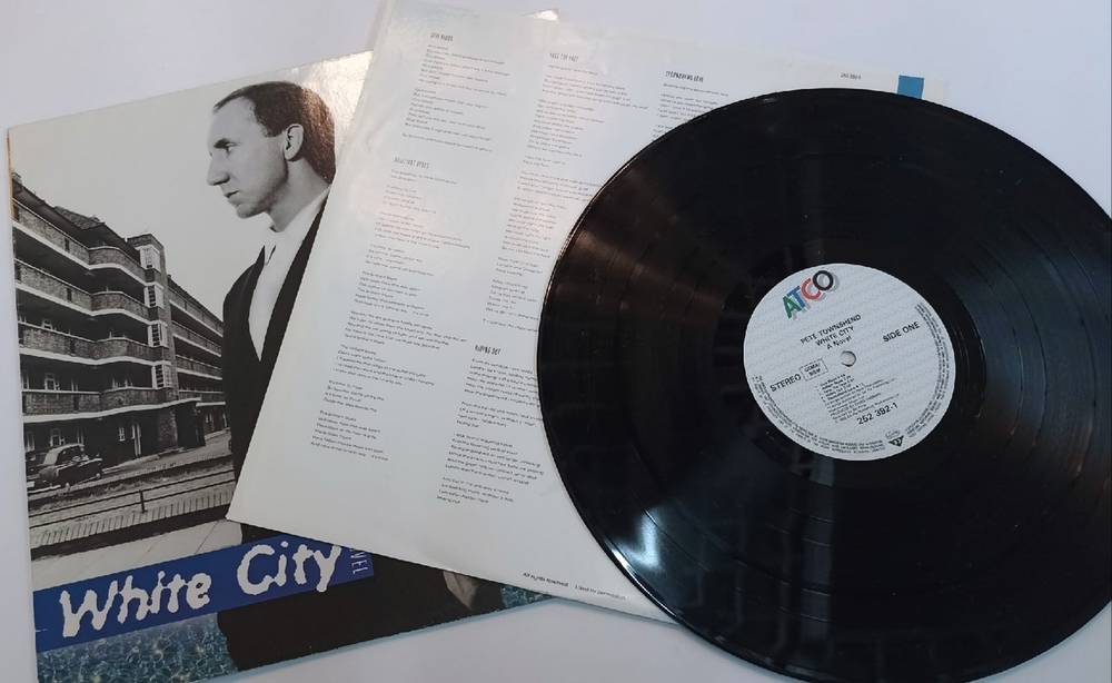 Винтажная виниловая пластинка Pete Townshend White City (A Novel) (Europe 1985)
