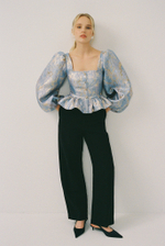 Blue gold top