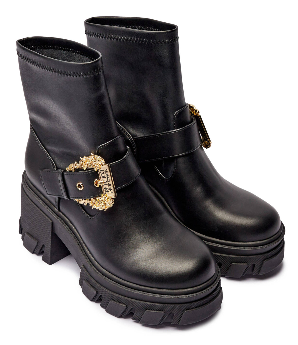 Ботильоны на каблуке SOPHIE Versace Jeans Couture - черный(77VA3S8071570)