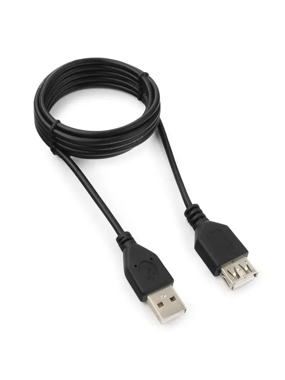 Гарнизон Удлинитель кабеля USB 2.0 Type-A/USB 2.0 Type-A, 1.8 м, черный