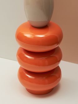 Табурет-столик Swell, Ø33 см, апельсиновая цедра