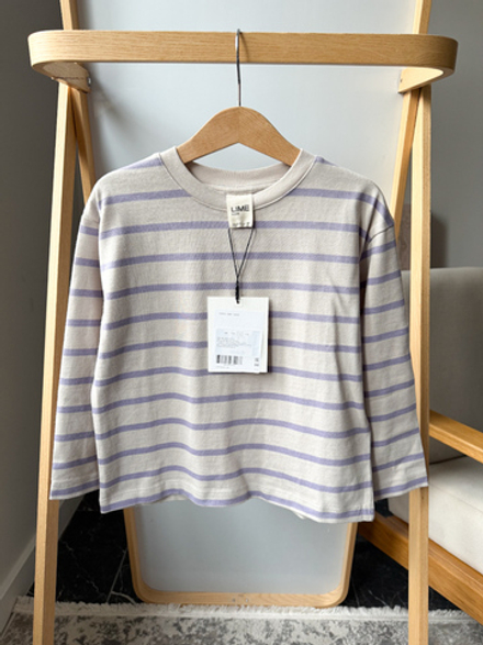 Новый хлопковый лонгслив Lime, 110