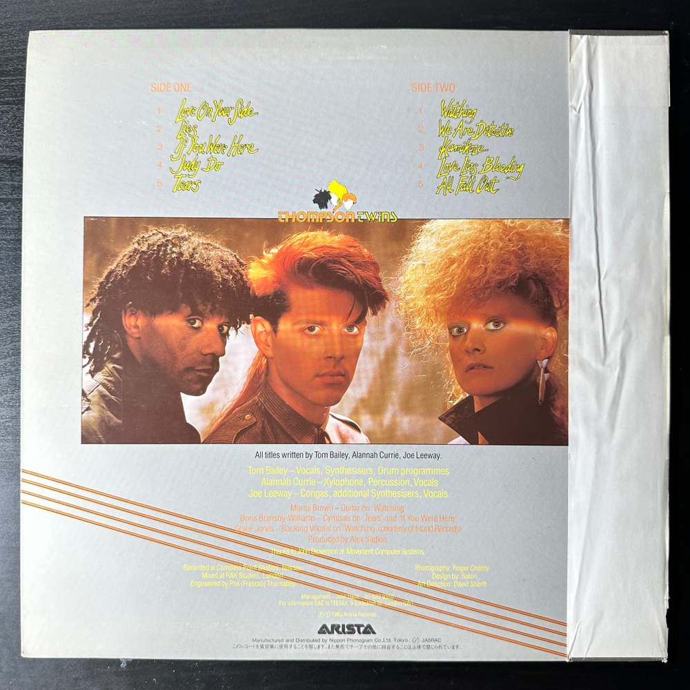 Thompson Twins ‎– Quick Step & Side Kick (Япония 1983г.)