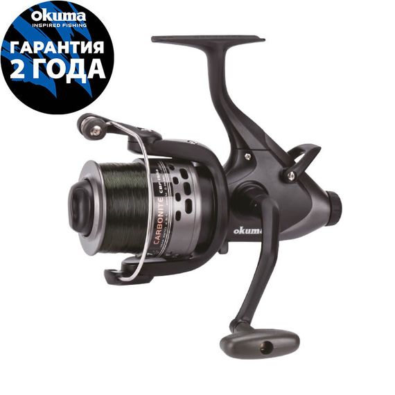 Катушка OKUMA Carbonite XP Baitfeeder 155a + доп. шпуля