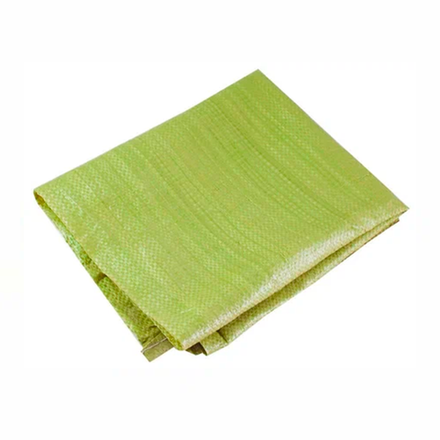 Мешок полипропиленовый для строительного мусора, зеленый, 55х95см, нагрузка до 30кг, (шт.)