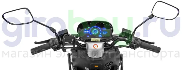 Электроскутер WENBOX U7 1500W (60V/30Ah) - Серый фото №14