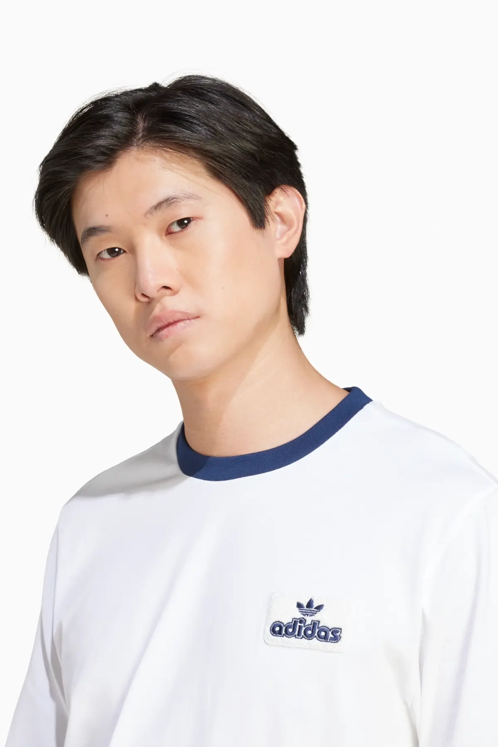 Футболка adidas Contrast Tee - белый