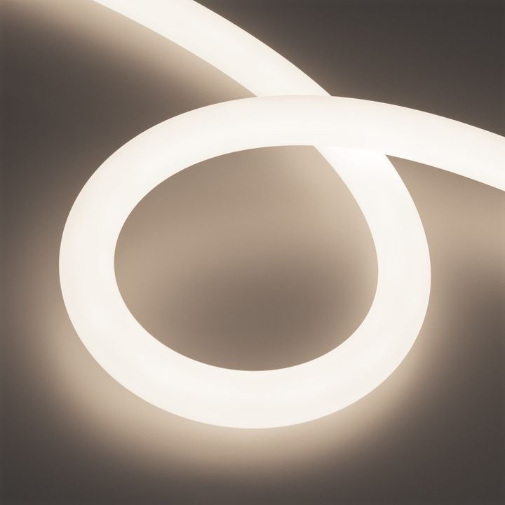 Светодиодная лента герметичная MOONLIGHT-TOP-A336-D30mm 24V Day4000 (14.4 W/m, IP65, 5m, wire x1) Arlight 050486