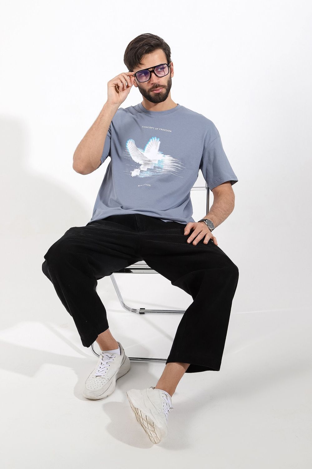 Фуфайка (футболка) мужская Герой-4 Виотекс СЕРЫЙ