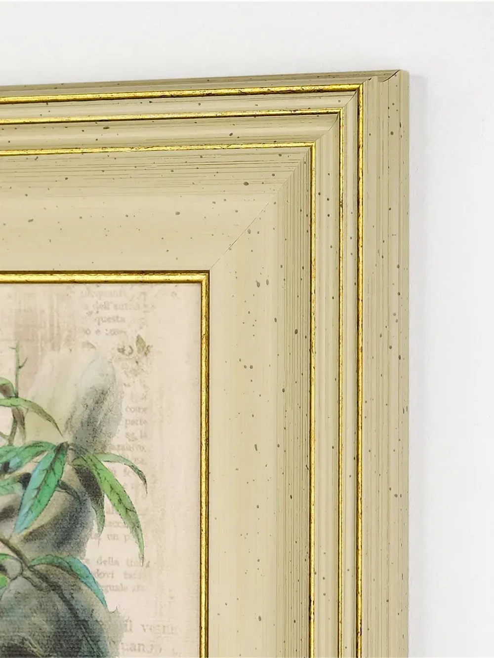 Картина интерьерная на холсте в раме "Птички" 30*30 см