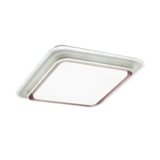 7683/EL MARON SN 192 Светильник пластик/темно-коричн. LED 70Вт 3000-6000K 500х500 IP43 пульт ДУ LOSY