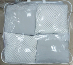 КПБ WellKid  17пр сатин с кружевом