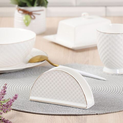 Салфетница фарфор, Daniks, Кембридж, Y4-2735