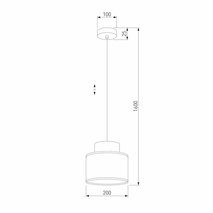 Подвесной светильник TK Lighting 10078 Duo