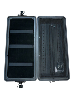 RACK LDPE | Короткий рэковый кейс 4 юнита 390мм +сумочка+ложемент в крышке| LDPE RACK4U390 | Внутр. размеры 485*350*185мм