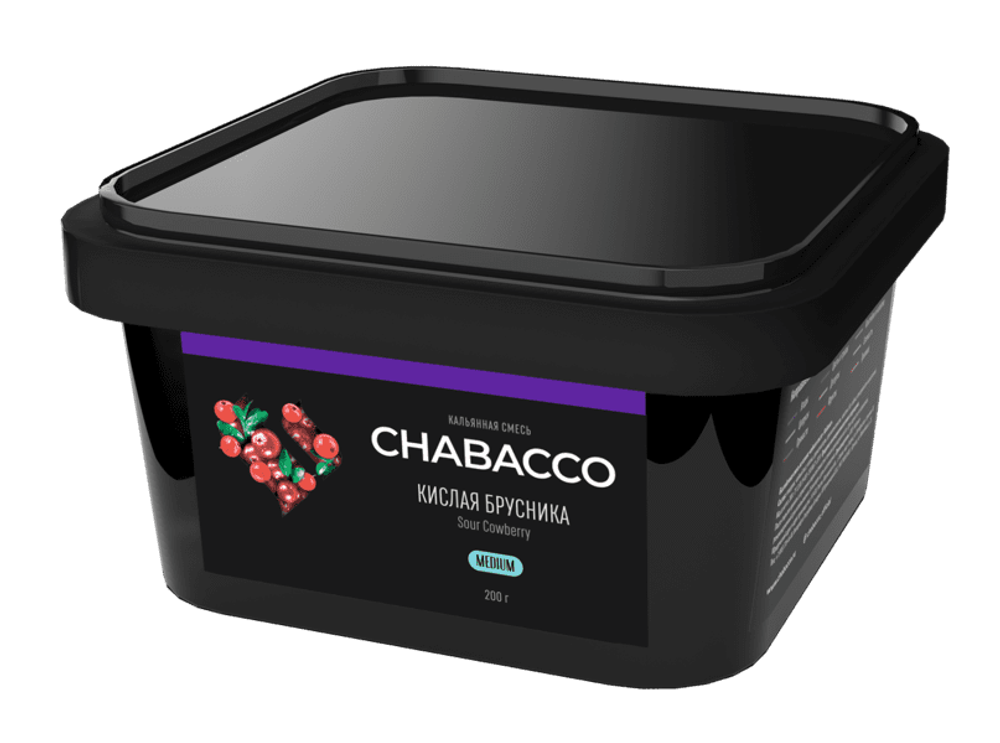 Chabacco MEDIUM - Sour Cowberry (200г)