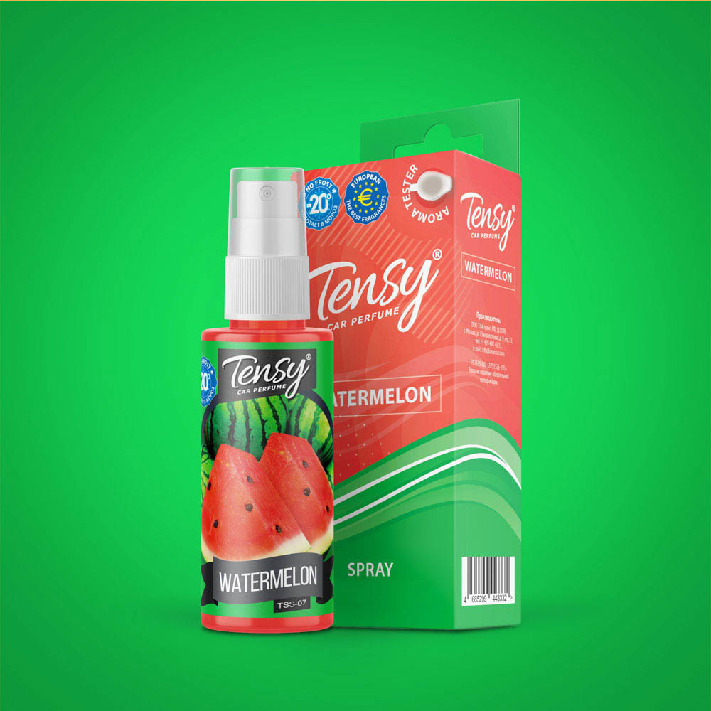 Ароматизатор "Tensy" спрей с проб. Арбуз (20шт/бл)