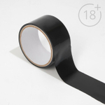 Черная ПВХ-лента для связывания - 10 метров (Цвет: черный)