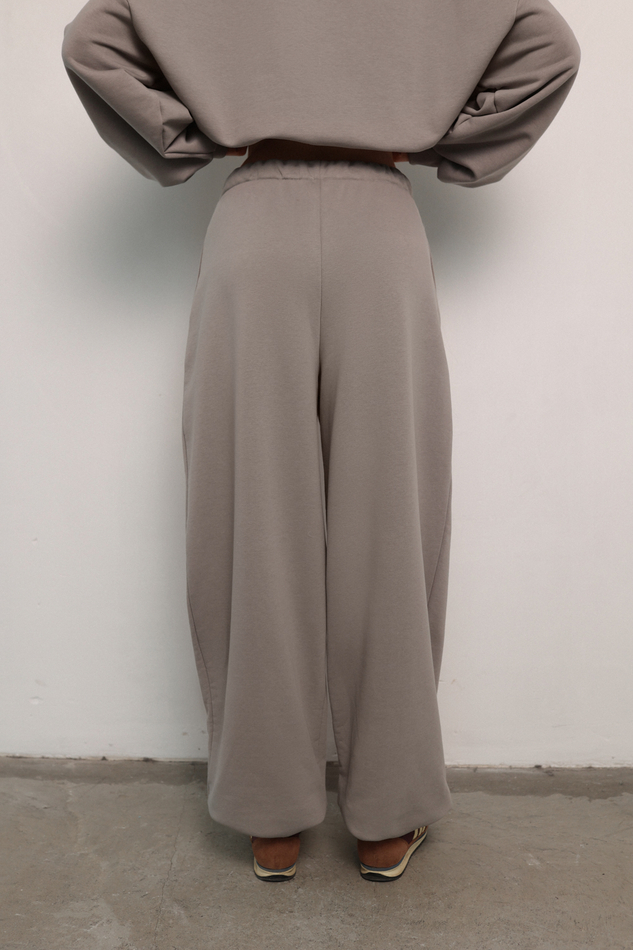 Брюки спорт серые