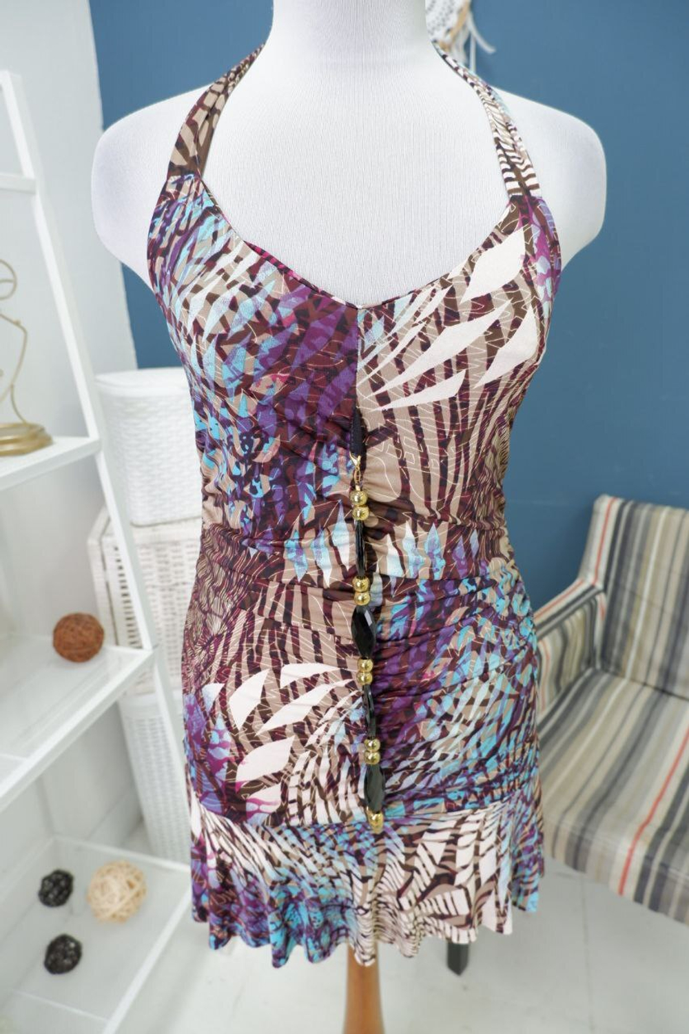 Сарафан Exquis S`S с принтом 44 размер