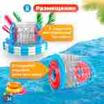 Аттракцин Водный роллер (Гидророллер) «Турбо 2», ПВХ 2,4*2,2*2,2 м