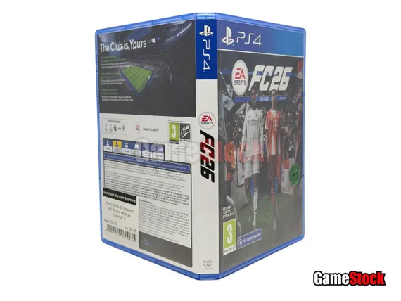 PS4 FC 26 (Fifa 26) (Новинка!) (Б/У, Русские субтитры, CUSA-52817)