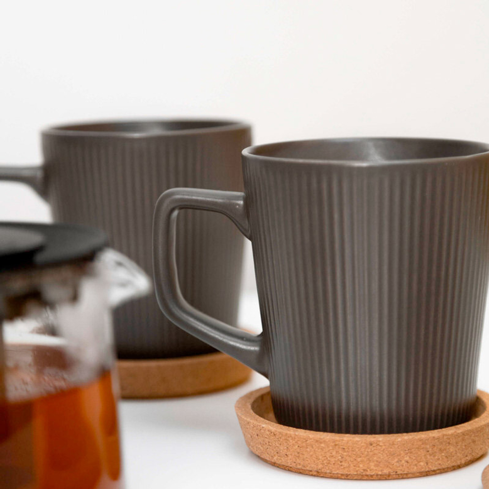 Кружка керамическая Taybär, 13*9 см, коричневый, 750 мл