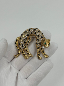 Брошь Леопард