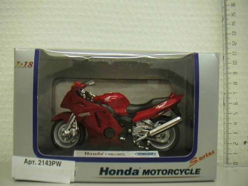 Купить Мотоцикл HONDA CBR1100XX 1:18 .