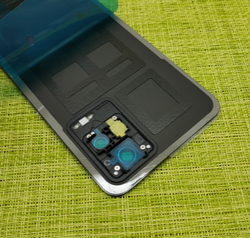 Poco F4 5G (2022) (22021211RG) - Задняя крышка (корпус) в сборе со стеклом камеры (стеклянная) (ORIG-SP)