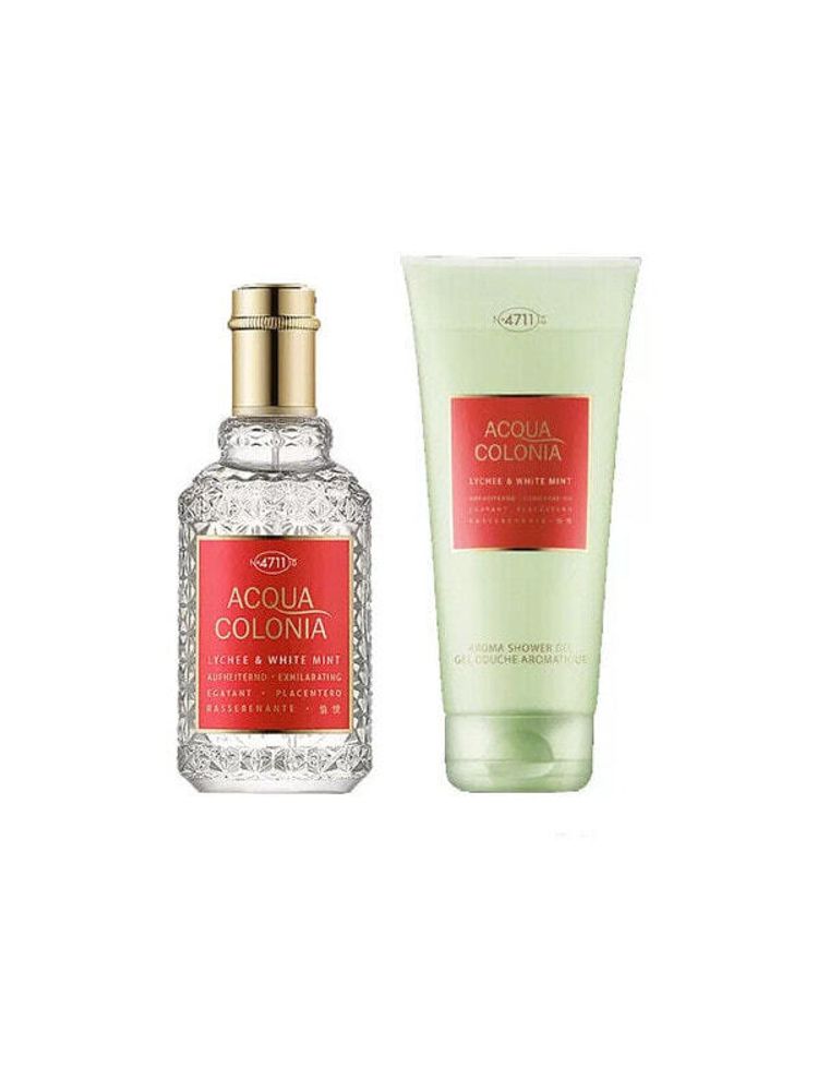 Унисекс парфюмерия 4711 Acqua Colonia Lychee &amp; White Mint Gift Set