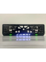 Рамка для номера с подсветкой. GLOGO Camry.