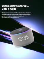 Умная колонка Яндекс Станция Мини 3 Про - серая