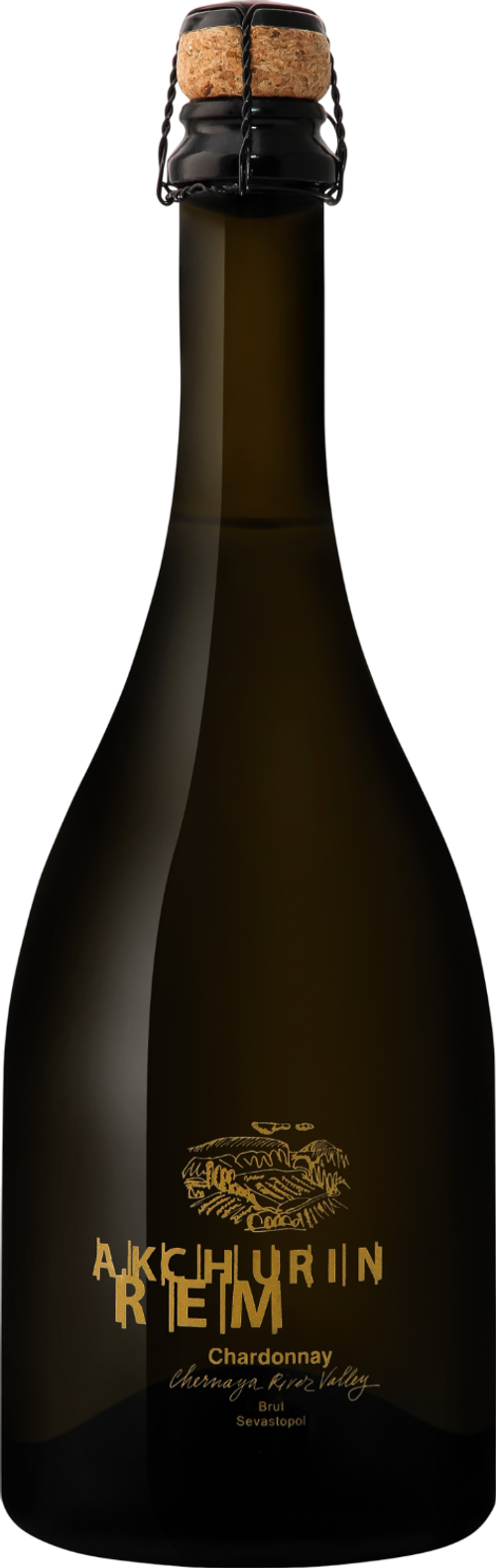 Шардоне брют бел 1,5л 12% Рем Акчурин ВХА Россия