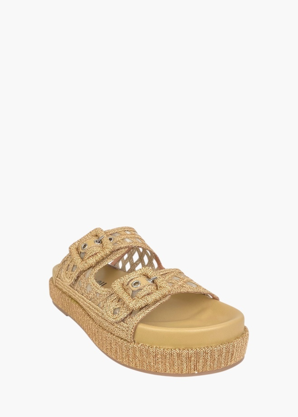 CALIA FLATS 512Z69VK beige-25L Женские сабо летние